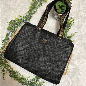 VERSACE PARFUMS BLACK NWOT tote